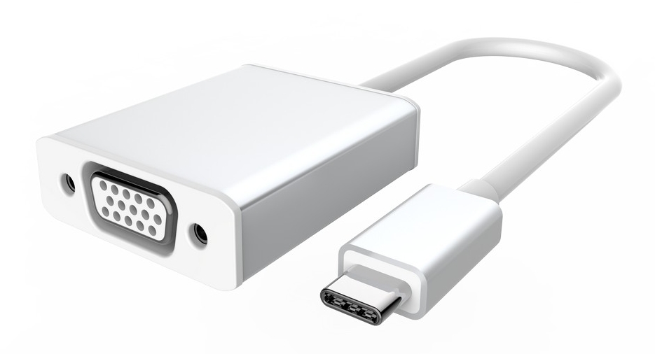 hub usb-c con vga