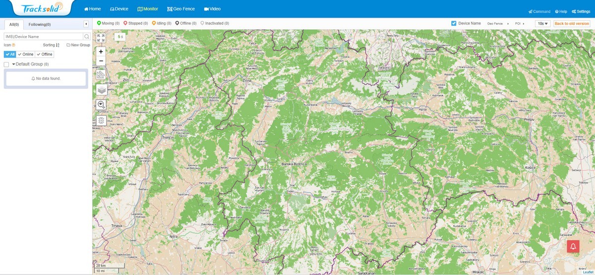 cámaras en la nube de seguimiento sólido