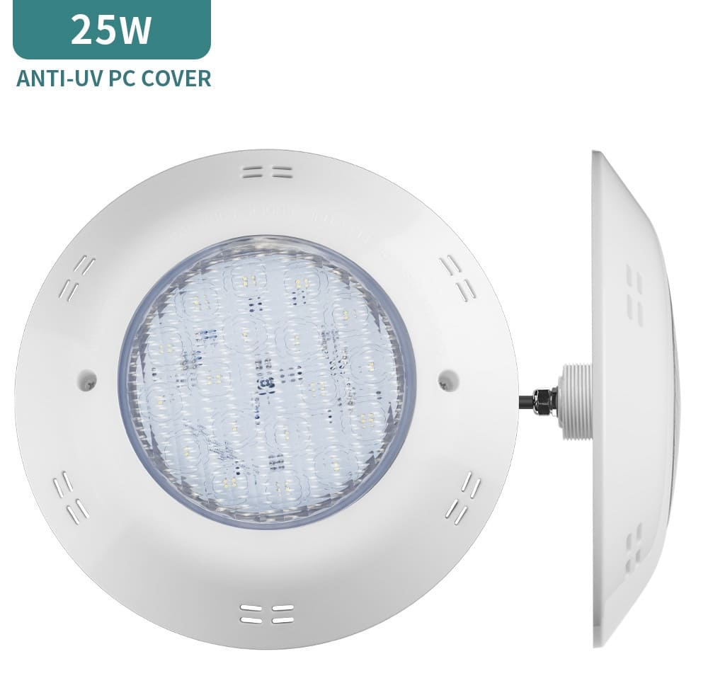 Lámpara de luz LED para piscina de color blanco para piscina bajo el agua