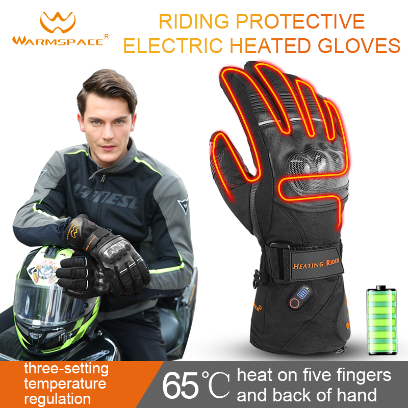 Guantes calefactables mujer hombre moto sport motos scooter